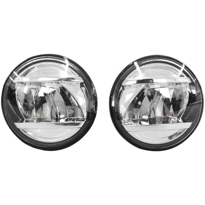 JDMuscle [22-25 WRX] JDM Style Fog Light Bezel w/ DRL and Turn