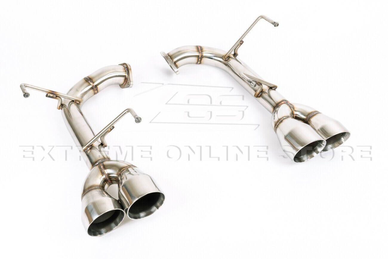 2015-21 Subaru WRX / STi Muffler Delete Axle Back 4 Inch Quad Tips Exhaust