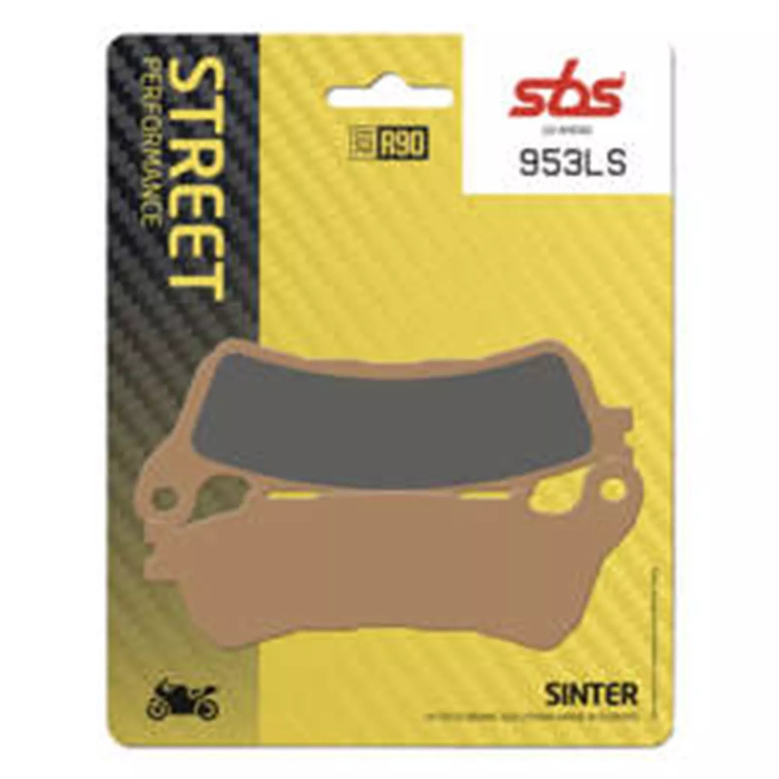SBS - 953LS - Rear Sintered-Street Brake Pads