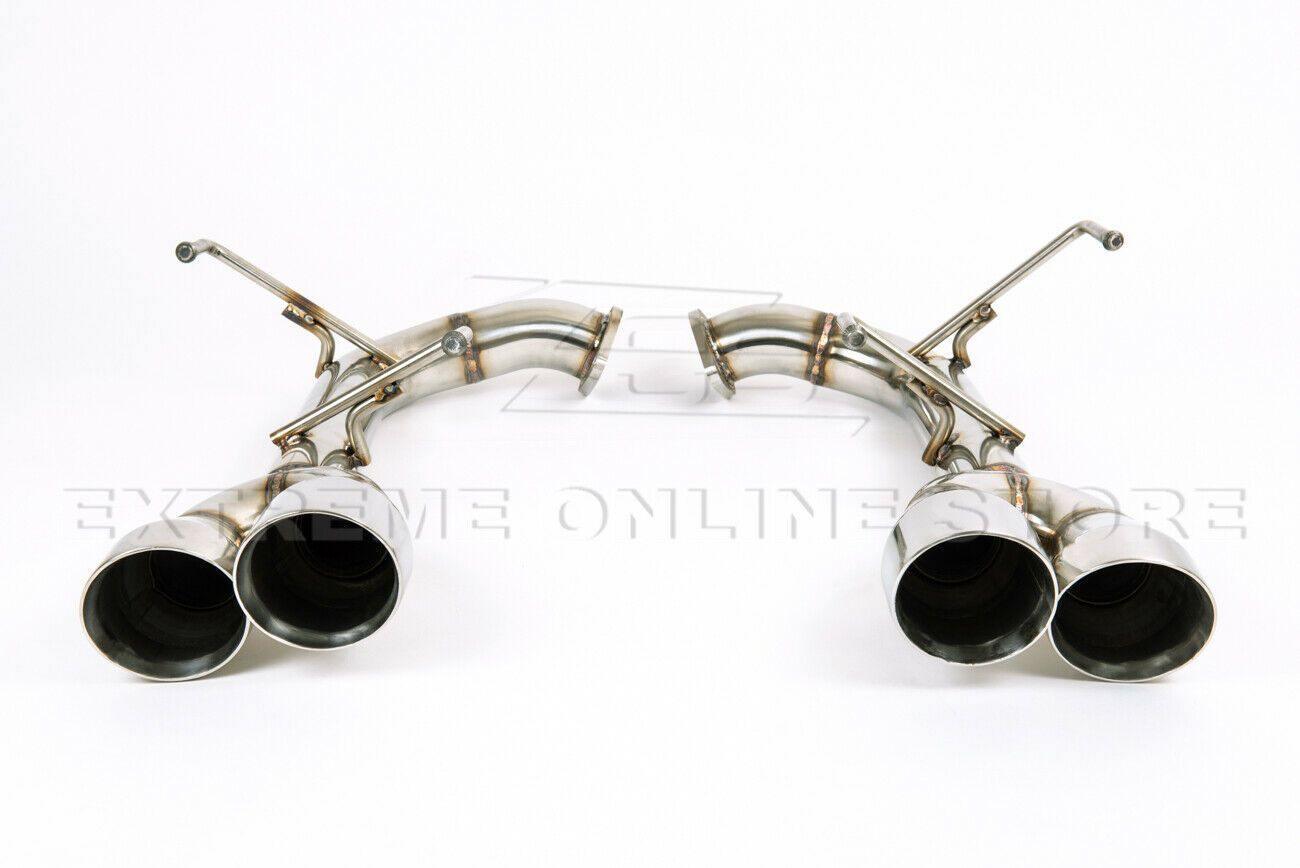 2015-21 Subaru WRX / STi Muffler Delete Axle Back 4 Inch Quad Tips Exhaust