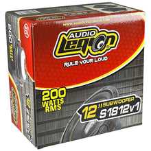 Audio Legion S18 Series 12" Subwoofer 400 Watts Dual 4 Ohm