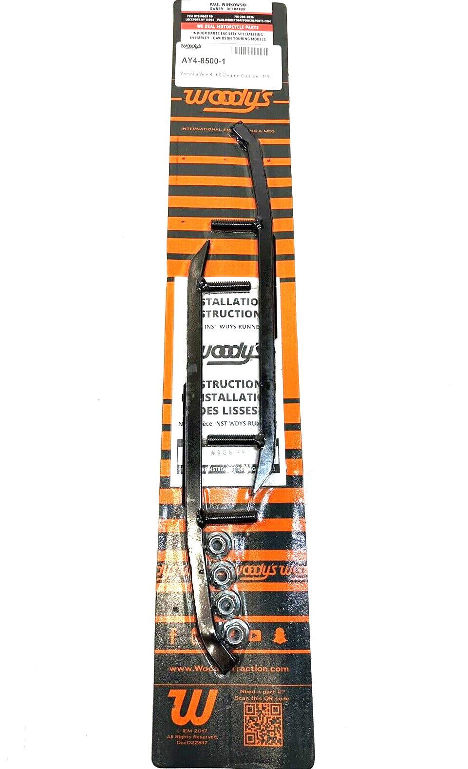 Woodys - AY4-8500 - Ace Runner with 4in. Carbide