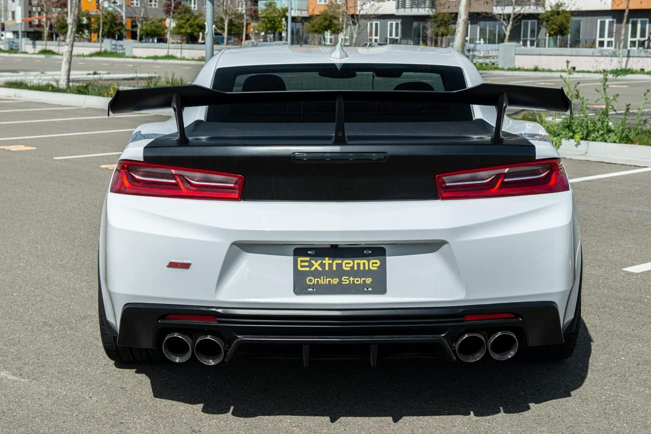 CAMARO 2019 ZL1 1LE STYLE SPOILER w/ ACTIVE REAR CAMERA