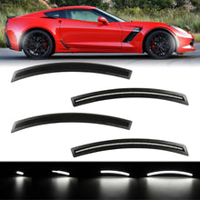 CORVETTE 14-19 FRONT/REAR DYNAMIC SMOKED LED SIDE MARKERS