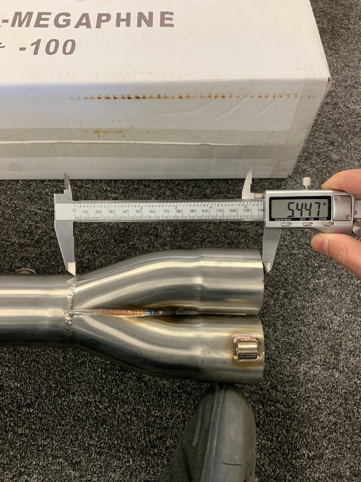 OPEN BOX Tri-Y Collector 4-2-1 Fab Tri-Y Header Pro Race Merge 2.5" Outlet