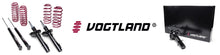 Vogtland 960216 40/40 Lowering Springs with Shock Absorbers for VW Golf I