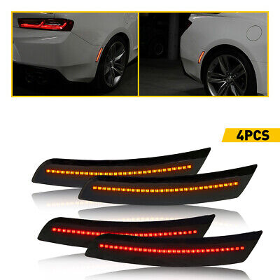 CAMARO 16-24 FRONT/REAR SMOKED LED SIDE MARKERS