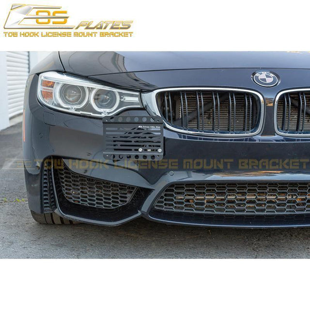 2015-20 BMW M4 F82 | F83 Tow Hook License Plate Mount Bracket