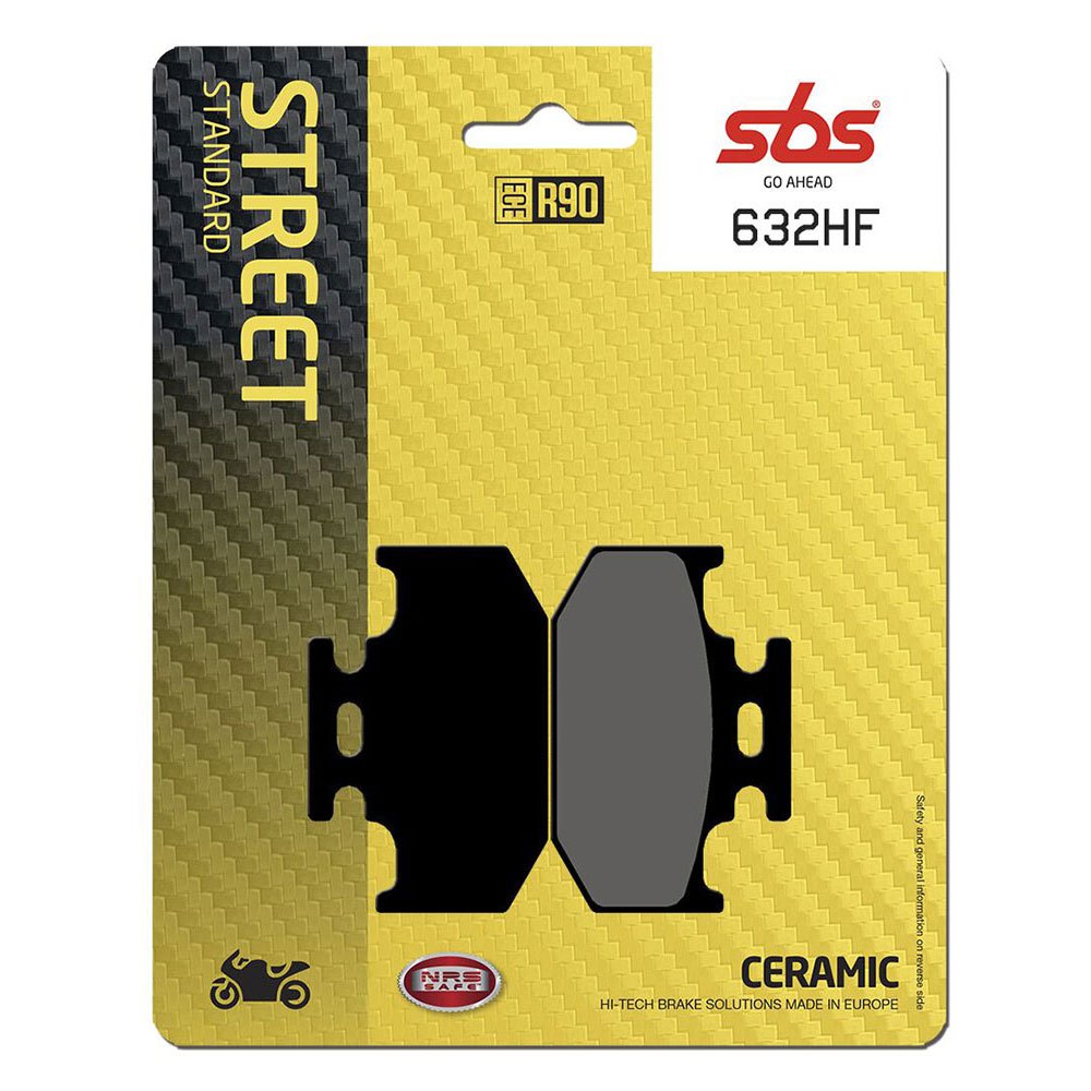 SBS Rear Ceramic Brake Pads 632HF