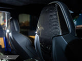 AutoTecknic Dry Carbon Seat Back Cover Set - G42 M240I