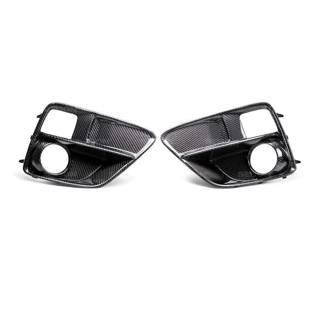 Seibon Carbon Fiber Fog Light Surround | 2015-2017 Subaru WRX/STI (FLS15SBIMP)