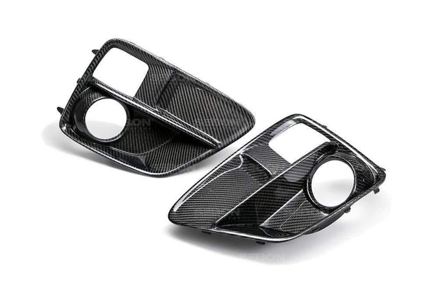 Seibon Carbon Fiber Fog Light Surround | 2015-2017 Subaru WRX/STI (FLS15SBIMP)