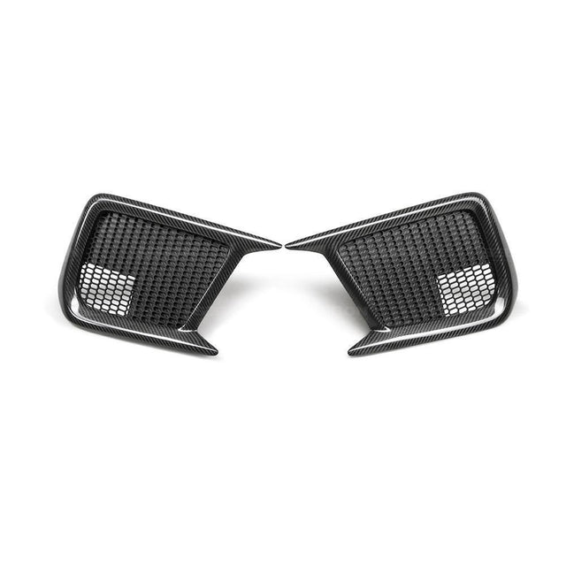 Seibon Carbon Fiber Fog Light Surrounds | 2018-2019 Subaru WRX/STI (FLS18SBIMP)