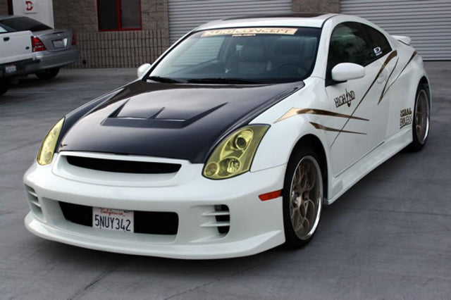 Seibon JS-Style Carbon Fiber Hood | 2003-2007 Infiniti G35 (HD0305INFG352D-JS)