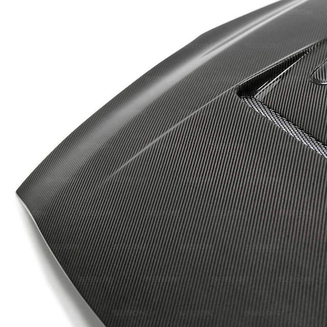 Seibon DV-Style Carbon Fiber Hood | 2009-2016 Nissan GT-R R35 (HD0910NSGTR-DV)