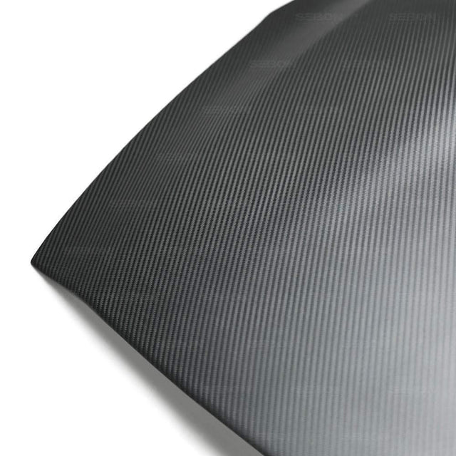 Seibon ES-Style Dry Carbon Fiber Hood | 2009-2016 Nissan GT-R R35 (HD0910NSGTR-ES-DRY)