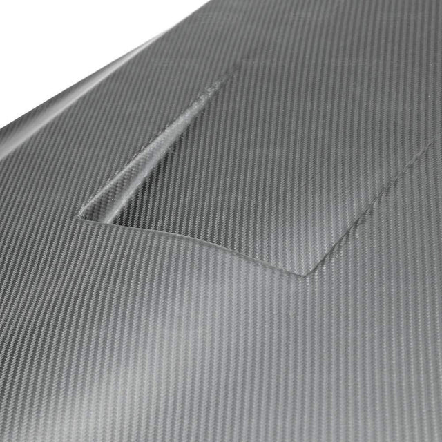 Seibon GT-Style Dry Carbon Fiber Hood | 2009-2016 Nissan GT-R R35 (HD0910NSGTR-GT-DRY)