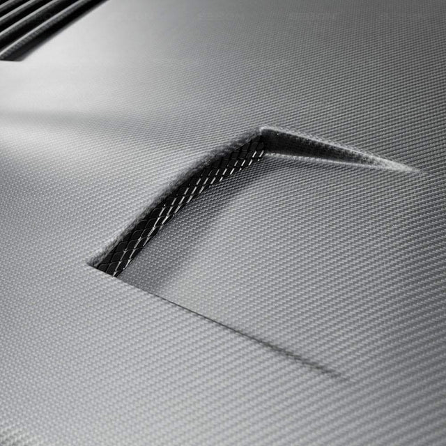 Seibon GT-Style Dry Carbon Fiber Hood | 2009-2016 Nissan GT-R R35 (HD0910NSGTR-GT-DRY)