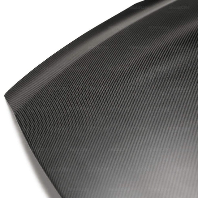 Seibon OEM-Style Dry Carbon Fiber Hood | 2009-2016 Nissan GT-R R35 (HD0910NSGTR-OE-DRY)