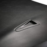 Seibon OEM-Style Dry Carbon Fiber Hood | 2009-2016 Nissan GT-R R35 (HD0910NSGTR-OE-DRY)