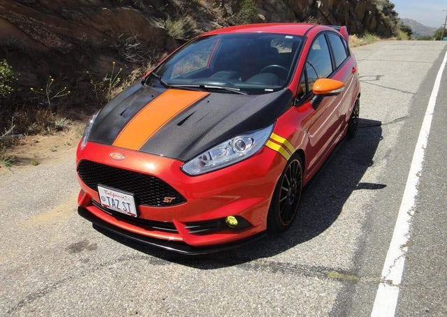 Seibon TM-Style Carbon Fiber Hood | 2014-2018 Ford Fiesta (HD14FDFI-TM)