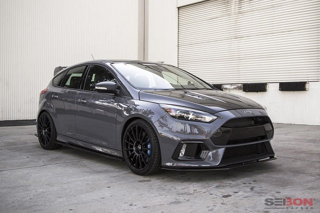 Seibon RS-Style Carbon Fiber Hood | 2015-2017 Ford Focus (HD16FDFO-RS)