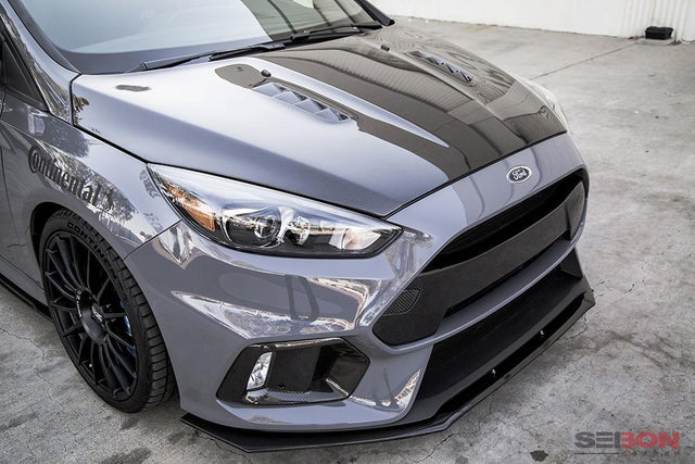 Seibon RS-Style Carbon Fiber Hood | 2015-2017 Ford Focus (HD16FDFO-RS)