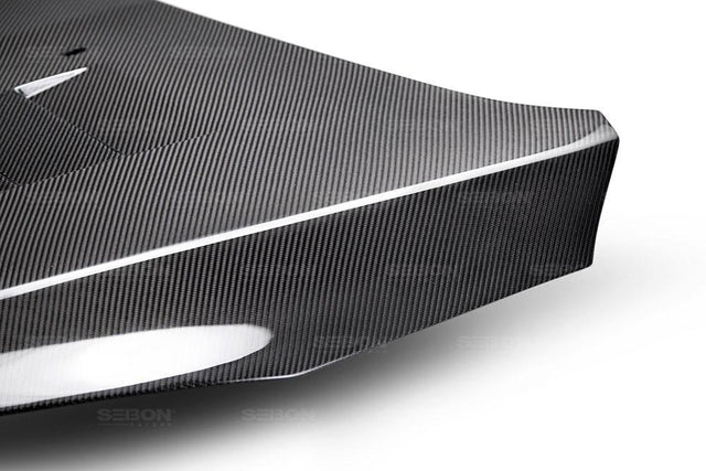 Seibon TS-Style Carbon Fiber Hood | 2015-2017 Ford Focus (HD16FDFO-TS)