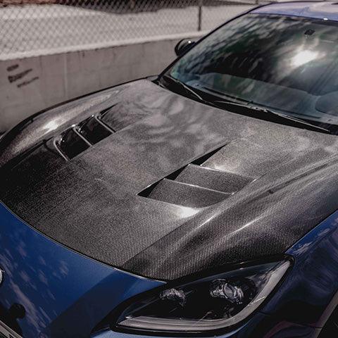 Seibon TS-Style Carbon Fiber Hood | 2022 Subaru BRZ/Toyota GR86 (HD22TY86-TS)