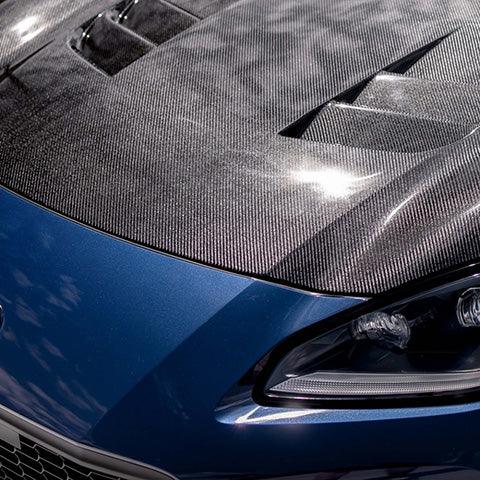 Seibon TS-Style Carbon Fiber Hood | 2022 Subaru BRZ/Toyota GR86 (HD22TY86-TS)