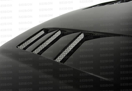 Seibon TS-Style Carbon Fiber Hood | 1999-2000 Honda Civic (HD9900HDCV-TS)