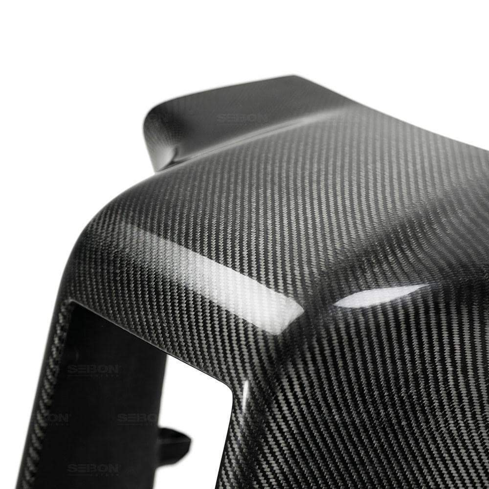 Seibon Rear Carbon Fiber Center Console | 2009-2018 Nissan GT-R R35 (RCC0910NSGTR)