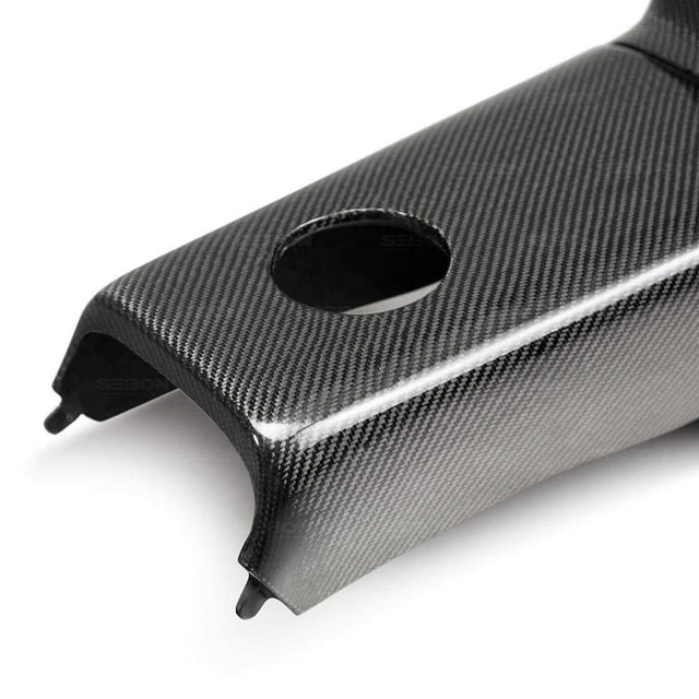 Seibon Rear Carbon Fiber Center Console | 2009-2018 Nissan GT-R R35 (RCC0910NSGTR)