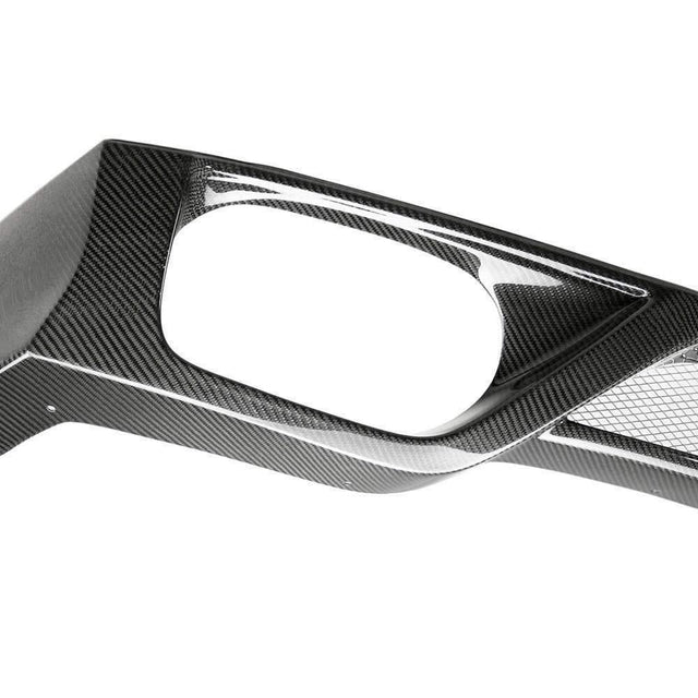 Seibon OEM-Style Carbon Fiber Rear Lip | 2009-2011 Nissan GT-R R35 (RL0910NSGTR-OE)