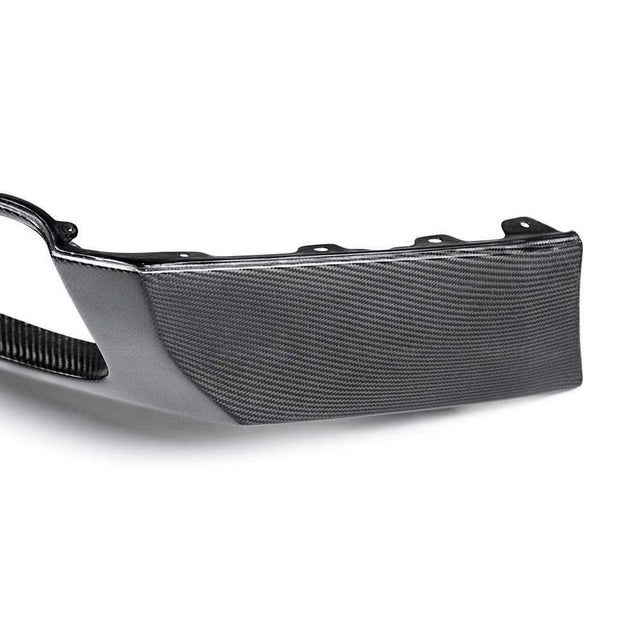 Seibon OEM-Style Carbon Fiber Rear Lip | 2009-2011 Nissan GT-R R35 (RL0910NSGTR-OE)