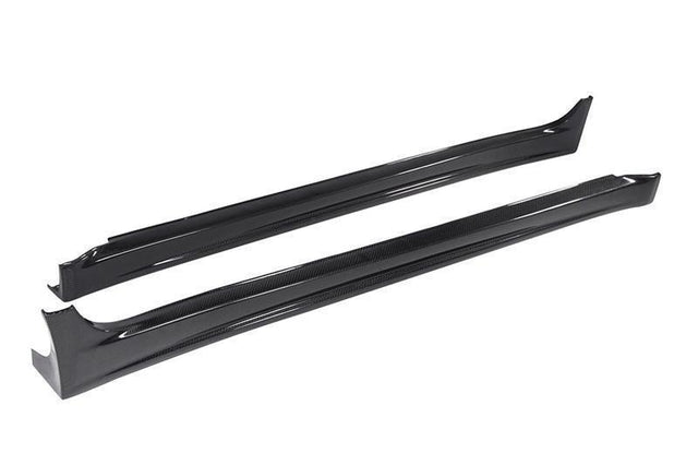 Seibon VR-style Carbon Fiber Side Skirts | 2008-2015 Mitsubishi Evo X (SS0809MITEVOX-VR)