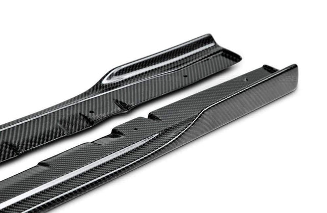 Seibon MB-Style Carbon Fiber Side Skirts | 2015-2019 Subaru WRX/STI (SS15SBIMP-MB)