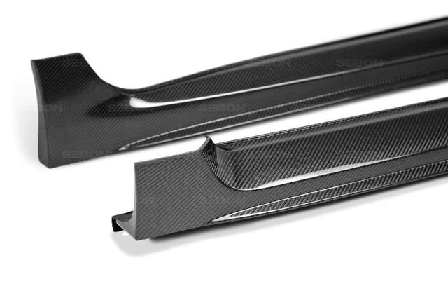 Seibon OEM-Style Carbon Fiber Side Skirts | 2015-2019 Subaru WRX/STI (SS15SBIMP-OE)