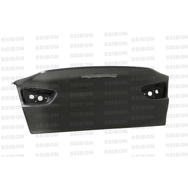 Seibon CSL-Style Carbon Fiber Trunk Lid | 2008-2015 Mitsubishi Evo X (TL0809MITEVOX-C)