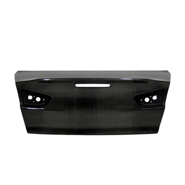 Seibon CSL-Style Carbon Fiber Trunk Lid | 2008-2015 Mitsubishi Evo X (TL0809MITEVOX-C)