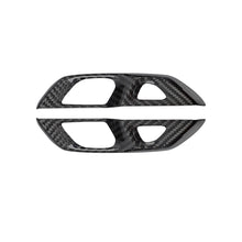 C8 Corvette Real Carbon Fiber Door Lock Trim Covers | Interior Upgrade (2020–2026)