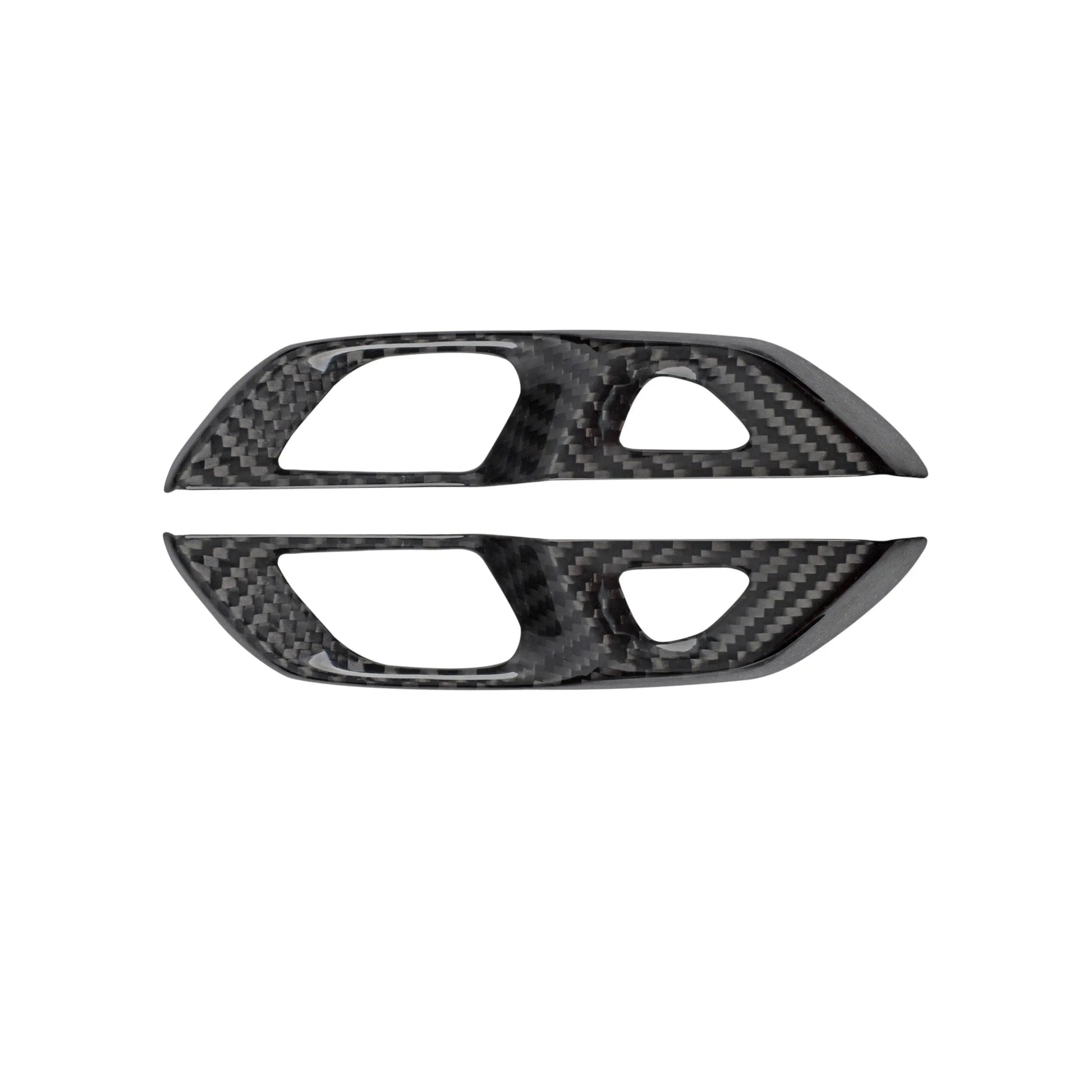 [Set] C8 Corvette Real Carbon Fiber Lock Trim Cover