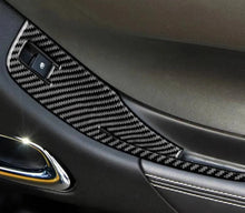 [Set] Carbon Fiber Door Window Switch Panel Overlay for Chevrolet Camaro 2010-2015