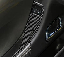 [Set] Carbon Fiber Door Window Switch Panel Overlay for Chevrolet Camaro 2010-2015