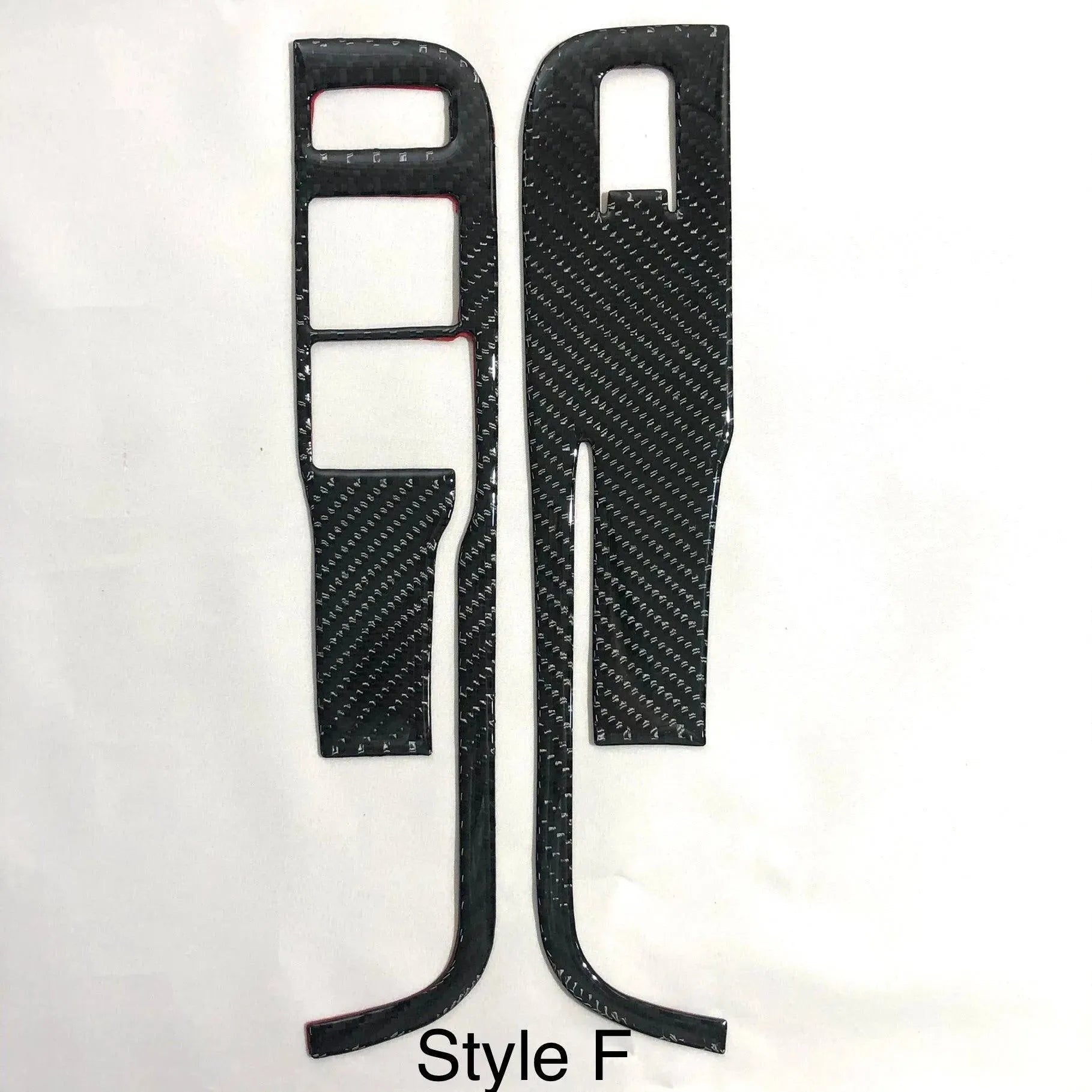 [Set] Carbon Fiber Door Window Switch Panel Overlay for Chevrolet Camaro 2010-2015