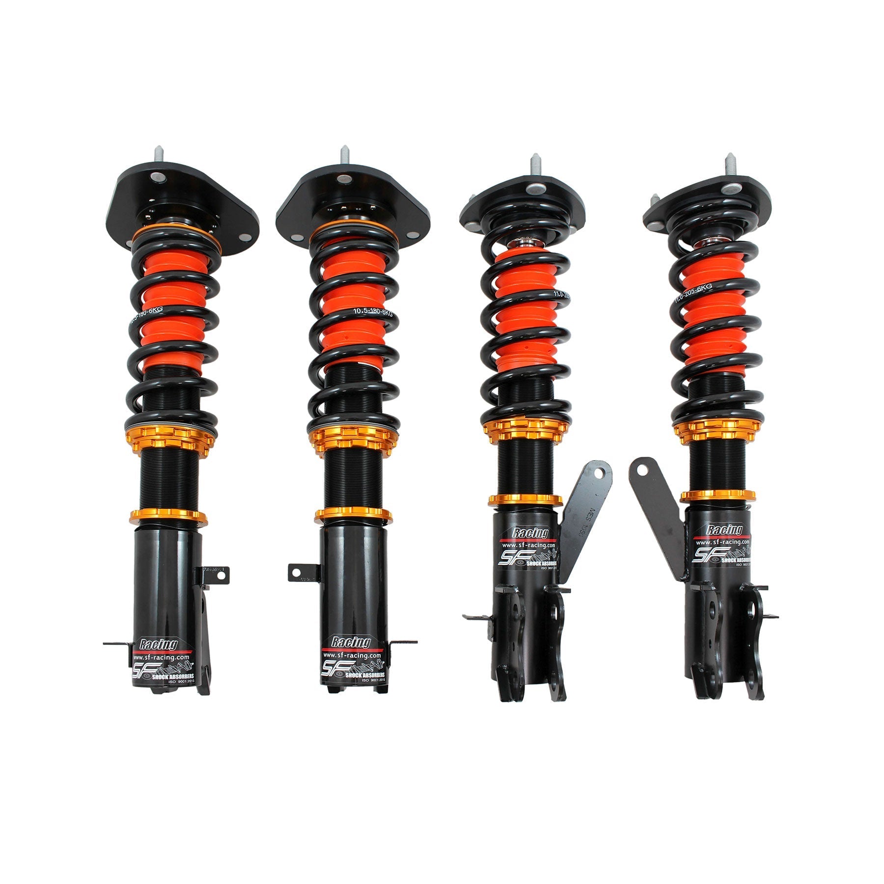 SF Racing Sport Coilovers for 1988-1992 Honda Prelude 2WS (BA4)