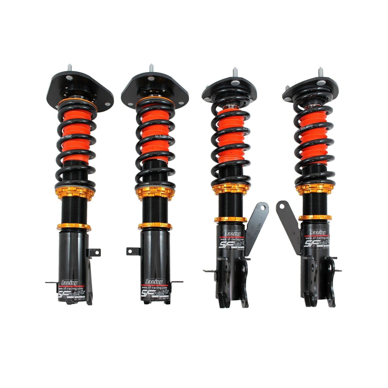 SF Racing Track Coilovers for 2009-2014 Honda Fit