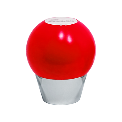 ZSPEC Round Shift Knob, M10-1.25, Delrin & Stainless, 207 Grams, 4-Speed Pattern