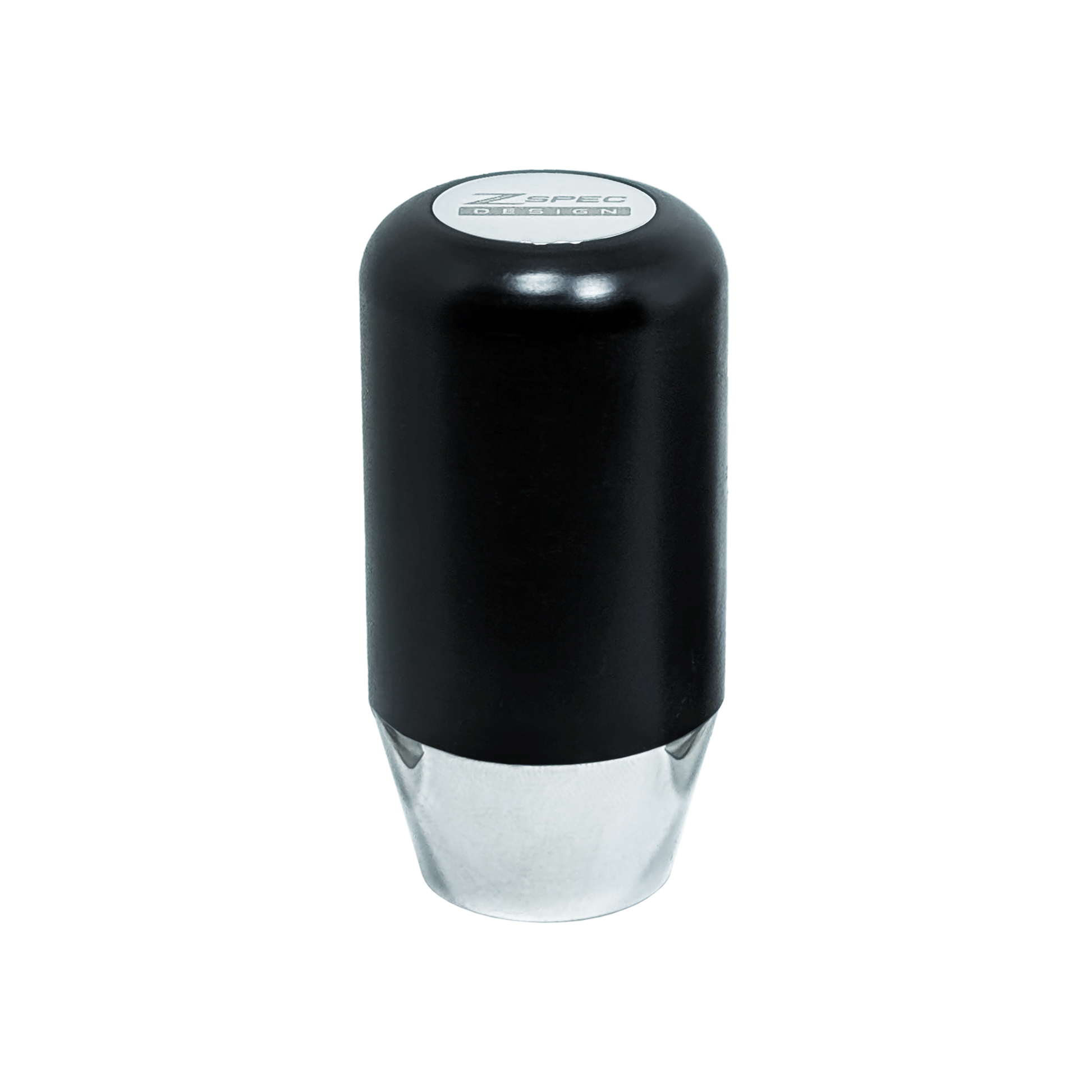 ZSPEC Shift Knob, M10-1.25, Delrin & Stainless, 207 Grams, 4-Speed Pattern