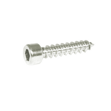 ZSPEC M5x25mm Coarse Socket-Head Socket Cap SHSC Fasteners, Stainless, 10-Pack